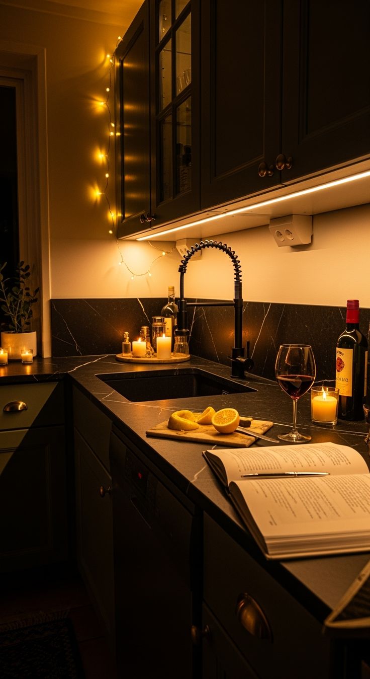 Menciptakan Momen Tenang di Dapur Saat Senja Tiba